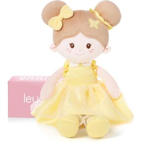 Soft Baby Doll Toys (16''), My First Baby Rag Doll for 1 Year-Old Girl Birthday Gift, Christmas Plush Toys Gift for Toddler Kids Infants-Butterfly Light