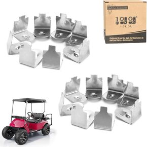 10L0L Snap-on Retaining Clips for Golf Cart Wheel Cover, 16 PCS