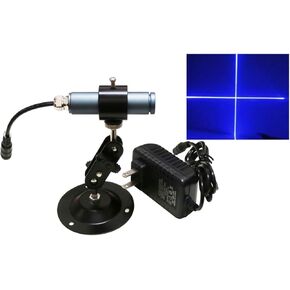 445nm 450nm Blue Line Module Generator Projector Diode for Positioning Laser Alignment Locator for Wood Stone Fabric Cutting Laser Swamp DC5V(Blue Cross)