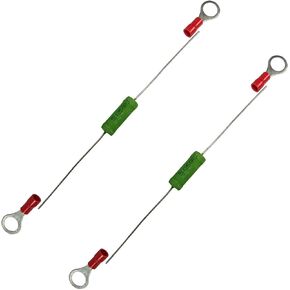 Mamiko 2 PCS DIY Golf Cart Solenoid Diode Resistor Assembly Compatible with 36-Volt EZGO 1989-UP (Except DCS), Replace OEM# 21764G1, 30353-G1 in Saudi Arabia