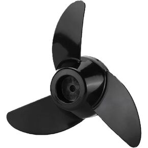 Outboard Propeller Engine Propeller 3‑Blades Propeller Replacement Accessory Fit For 50lb 60lb 68lb 88lb Outboard 12v 24v Motors