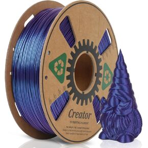 Creator High Speed PLA 3D Printer Filament 1.75mm+/- 0.02mm, Nebula Purple HS PLA for 500mm/s Fast Printing, Different Color by Light, Chameleon 3D Printing Filament 1kg Spool