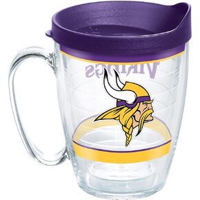 Tervis NFL Minnesota Vikings-Tradition كوب معزول، 16oz، كلاسيكي
