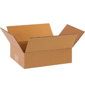 BOX USA Shipping Boxes Flat 10"L x 8"W x 3"H, 25-Pack | Corrugated Cardboard Box for Packing, Moving and Storage