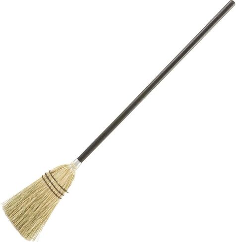 Rubbermaid Commercial Products Lobby Straw/Corn Broom, Brown, 38-Inch, Indoor/Outdoor Broom for Courtyard/Garage/Lobby/Mall/Office in Saudi Arabia