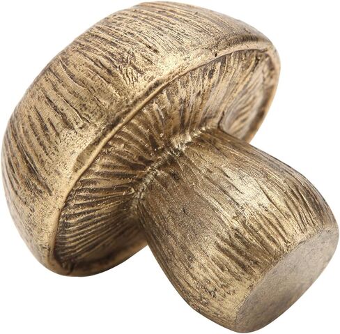 مجموعة حامل شموع الفطر اللطيفة من NIKKY HOME مكونة من 2، حاملات شموع ذهبية لتزيين الطاولة المركزية، حامل ديكور لشموع ضوء الشاي، شموع نذرية، ديكور الخريف الريفي in Kuwait