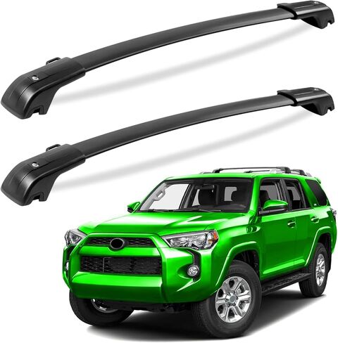 FengYu Roof Rack Cross Bars 260lbs Compatible with Subaru Outback Wilderness 2022 2023 2024 (with Raised Rails), Aluminum Lockable Roof Rails Crossbars Rooftop Cargo Bars Black Luggage Racks Carrier in Saudi Arabia
