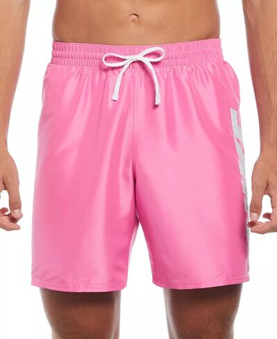 Nike Men's Big Block Logo Volley 7" Swim Trunks in Saudi Arabia