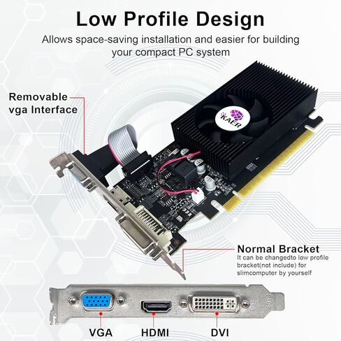 KAER NVIDIA Geforce GTX1060 Gaming Graphics Card（PCIe×16 2.0 ，3G GDDR5 Memory） 192 Bit or PC Video Card with Dual Fans Computer Gpu with DVI HDMI DP Output in Saudi Arabia