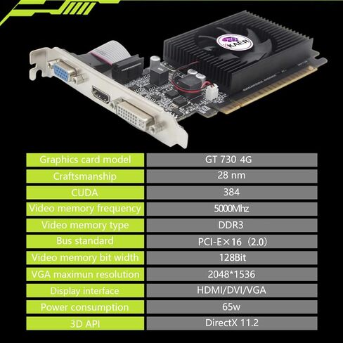 KAER NVIDIA Geforce GTX1060 Gaming Graphics Card（PCIe×16 2.0 ，3G GDDR5 Memory） 192 Bit or PC Video Card with Dual Fans Computer Gpu with DVI HDMI DP Output in Saudi Arabia