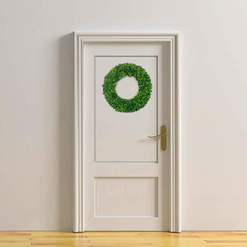 Preserved Boxwood Wreath 12 Inch Wreath for Front Door Farmhouse Wedding Party Greenery Wreath for All Seasons Decoration in Saudi Arabia