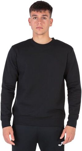 Joma Montana Sweatshirt 102107-100, Mens, Black, XXL in Saudi Arabia