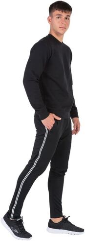 Joma Montana Sweatshirt 102107-100, Mens, Black, XXL in Saudi Arabia