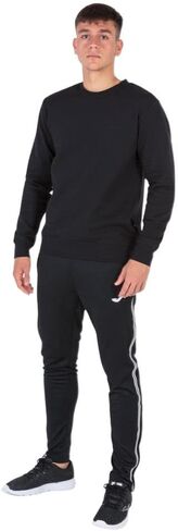 Joma Montana Sweatshirt 102107-100, Mens, Black, XXL in Saudi Arabia
