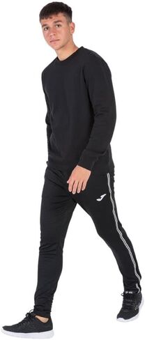 Joma Montana Sweatshirt 102107-100, Mens, Black, XXL in Saudi Arabia