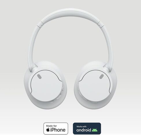 Sony WH-CH720NB Noise Canceling Wireless Bluetooth Headphones - Built-in Microphone - up to 35 Hours Battery Life and Quick Charge - Matte Black in Saudi Arabia