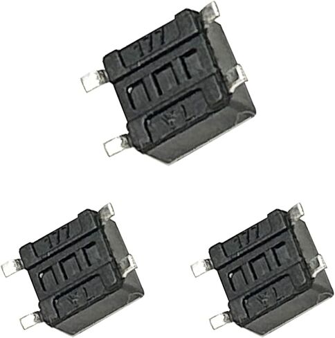 30 Pcs 4.5x4.5x3.8 mm 4 Pin Micro SMD SMT Momentary Tact Tactile Button Switches Push Button Switches in Saudi Arabia