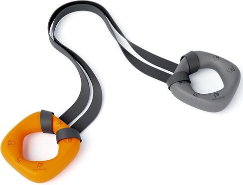 Dual Resistance Hand Grip Strengtheners, Light-Duty Set with Two Hand Grips and Latex Band in Saudi Arabia