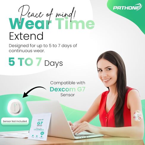 Dexcom G7 Over Patches Waterproof 30 Pack - Skin-Friendly Overpatch for Sensor Protection, No-Lift - Autumn Pattern in Saudi Arabia