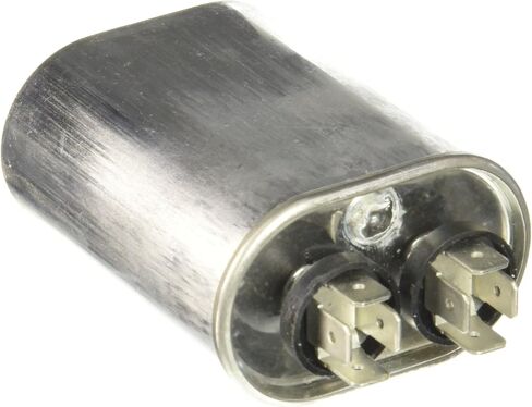 Diversitech 37100H 370v 10uf مكثف تشغيل المحرك بيضاوي الشكل لأنظمة تكييف الهواء فضي in Saudi Arabia