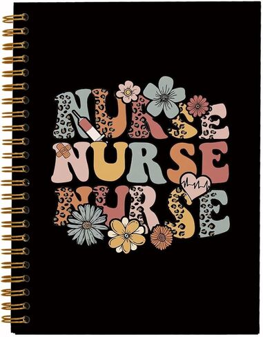 Nurse Gifts,Green Spiral Notebook Journal for Work Notes Journaling,Nurse Appreciation Gifts,Nursing Student Graduation Gifts 5.5x8.3 in Saudi Arabia