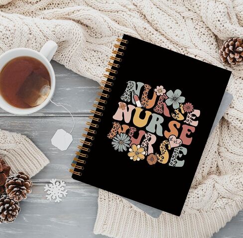 Nurse Gifts,Green Spiral Notebook Journal for Work Notes Journaling,Nurse Appreciation Gifts,Nursing Student Graduation Gifts 5.5x8.3 in Saudi Arabia
