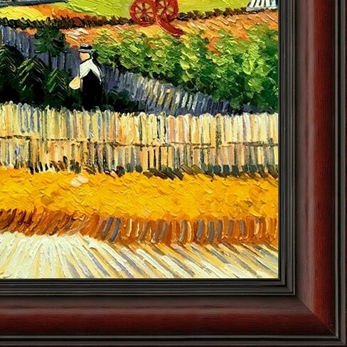La Pastiche The Harvest - VG مع إطار النبيذ اليوناني، 25 بوصة × 29 بوصة in Kuwait