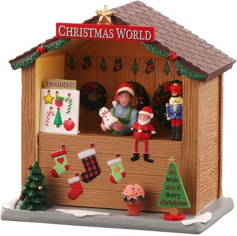 Lemax Christmas World Booth, AC Adaptable #14907 in Saudi Arabia