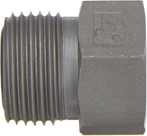 Brennan Industries FS0403-08-08 Steel Straight O-Ring Face Seal Fitting, 13/16"-16 NPT Thread, 0.506" Bore x Male Face Seal in Saudi Arabia