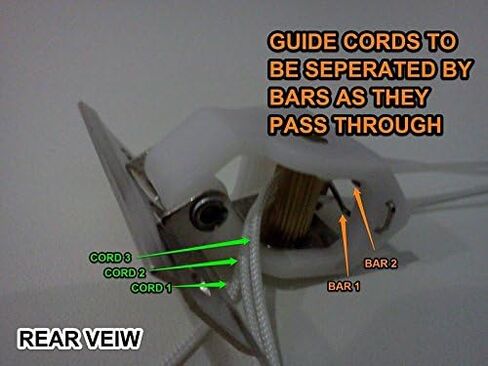 قفل سلك صغير من أجهزة الستائر المذهلة للظلال الرومانية والمطويات، 20 قطعة in Kuwait