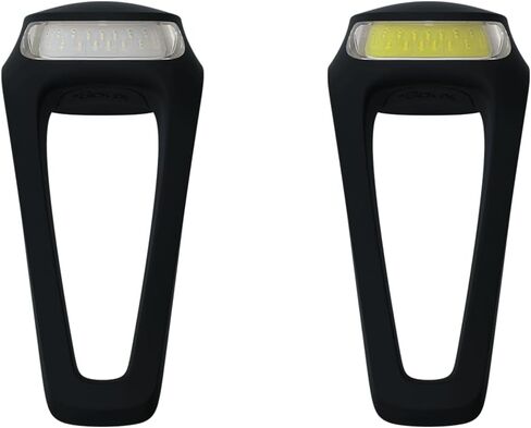 Knog Frog Bike Headlight and Tail Light Set - USB-C Rechargeable Bicycle Light with 40 Lumen Front & 20 Lumen Rear Output, 9 Modes, Flexible Mount, IP65 Water Resistant Bike Light in Saudi Arabia
