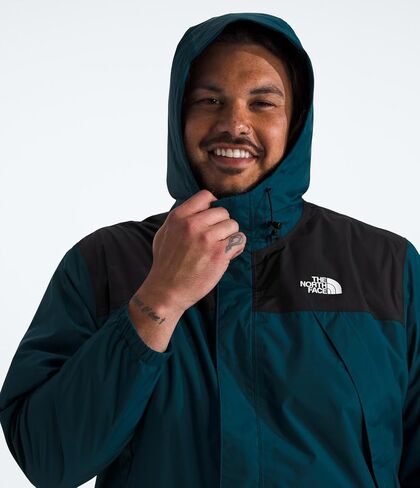 سترة أنتورا للرجال من THE NORTH FACE (حجم قياسي وكبير)، طباعة مموهة من الزمرد البصري، مقاس صغير in Saudi Arabia