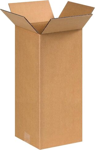 AVIDITI 8x8x17 Tall Corrugated Boxes, Tall, 8L x 8W x 17H, Pack of 100 | Shipping, Packaging, Moving, Storage Box for Home or Business, Strong Wholesale Bulk Boxes in Saudi Arabia