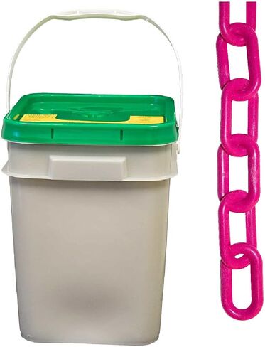 Mr. Chain Plastic Barrier Chain Pail, Brown, 1.5-Inch Link Diameter, 300-Foot Length (30010-P) in Kuwait