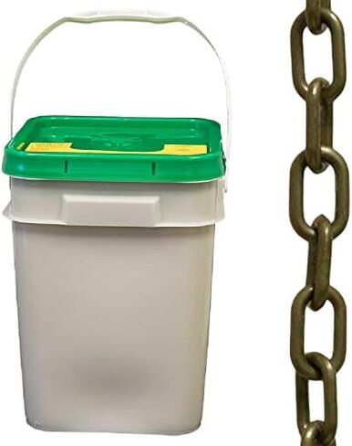 Mr. Chain Plastic Barrier Chain Pail, Brown, 1.5-Inch Link Diameter, 300-Foot Length (30010-P) in Kuwait