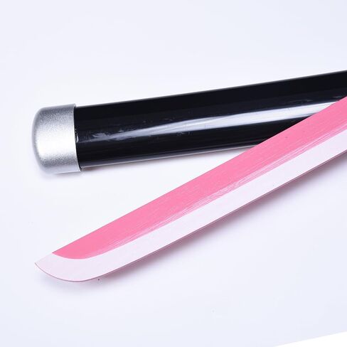 Demon Slayer Sword 30inch Cosplay Sword Rengoku Kyoujurou Sword Tokitou Muichirou Sword Original Texture, Wide Selection of Styles (guyin-78cm-lihualuo) in Saudi Arabia