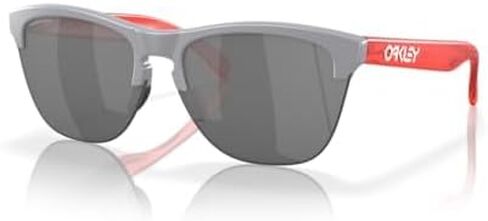 Oakley Frogskins Lite OO9374 Round Sunglasses for Men + BUNDLE Accessory Leash + Designer iWear Kit in Saudi Arabia