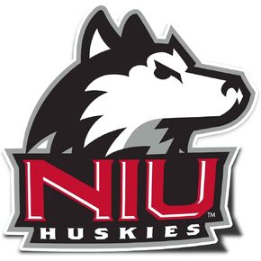Desert Cactus Northern Illinois University NIU Huskies Vinyl Decal Laptop Water Bottle Car Scrapbook Sticker (IND 00001A)