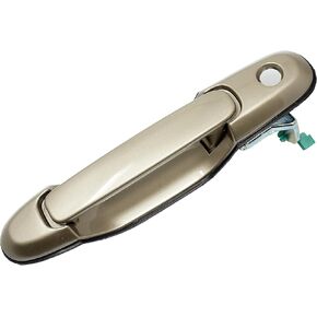 Sentinel Parts Outside Exterior Door Handle Front Left Driver Side 4Q2 Desert Mica Compatible with 1998-2003 Toyota Sienna Replaces # 69210-08010, 69210-08010-C0