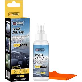 Anti Fog Spray for Glasses, Car Windshield, Swim Goggles, Prevent Fogging, Improve Visibility, Safe for All Lenses - 100ml
