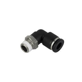 PneumaticPlus PL-5/16-N2 Push to Connect Tube Fitting, Male Elbow - 5/16" Tube OD x 1/4" NPT Thread (Pack of 10)