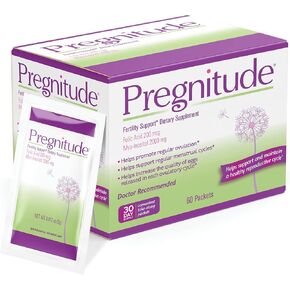 Reproductive Fertility Support - Helps Promote Regular Ovulation - Menstrual Cycles, and Increase Quality of Eggs - 60 Day Supply Packets (120 Servings)