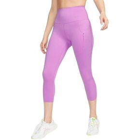 Nike Go Women's Firm-Support High-Waisted Cropped Leggings with Pockets Med