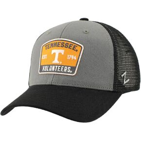 ZHATS Standard NCAA Officially Licensed Snapback Hat Big Rig Patch Black Gray Switchback, One Size