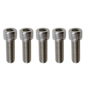 1/2-13 * 2-3/4 Socket Head Cap Screws,304 Stainless Steel Bright Finish Allen Socket Drive 2Pcs
