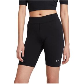 Nike NSW Essential Bike Shorts LBR Mid-Rise Black/White XS