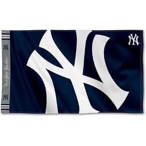 WinCraft NY Yankees Printed Header Flag 3x5 Banner