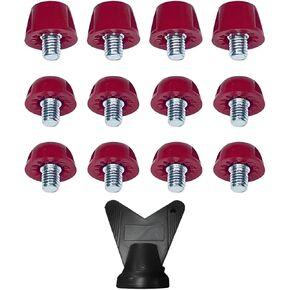 12x Track Shoes Accessories Rugby Studs Stable Non Slip M5 Football Boot Studs Soccer Studs for Competition Athletic Sneakers