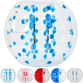 Happybuy Inflatable Bumper Ball 4 FT / 1.2M Diameter, Bubble Soccer, Blow It Up in 5 Min, Inflatable Zorb Ball for Adults or Children