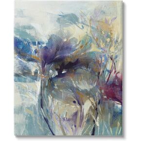 Stupell Industries Abstract Layered Botanical Arrangement Canvas Wall Art, Design by K. Nari
